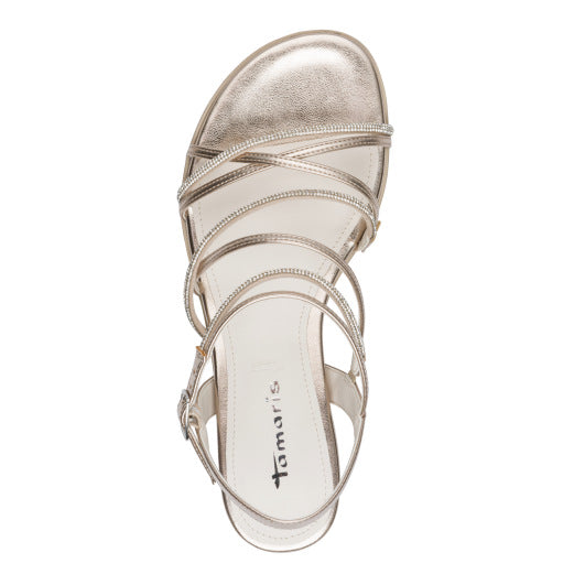 Tamaris Flat Heel Strappy Sandal