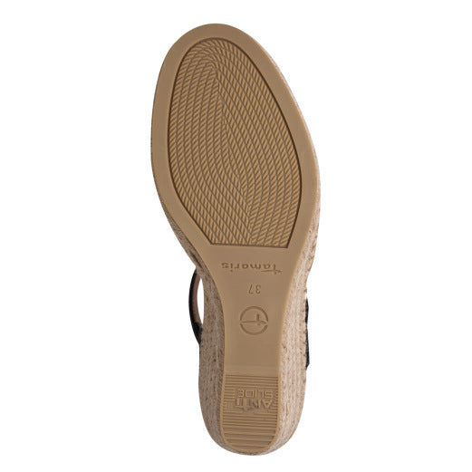 Tamaris Woven Front Wedge Heel Espadrille