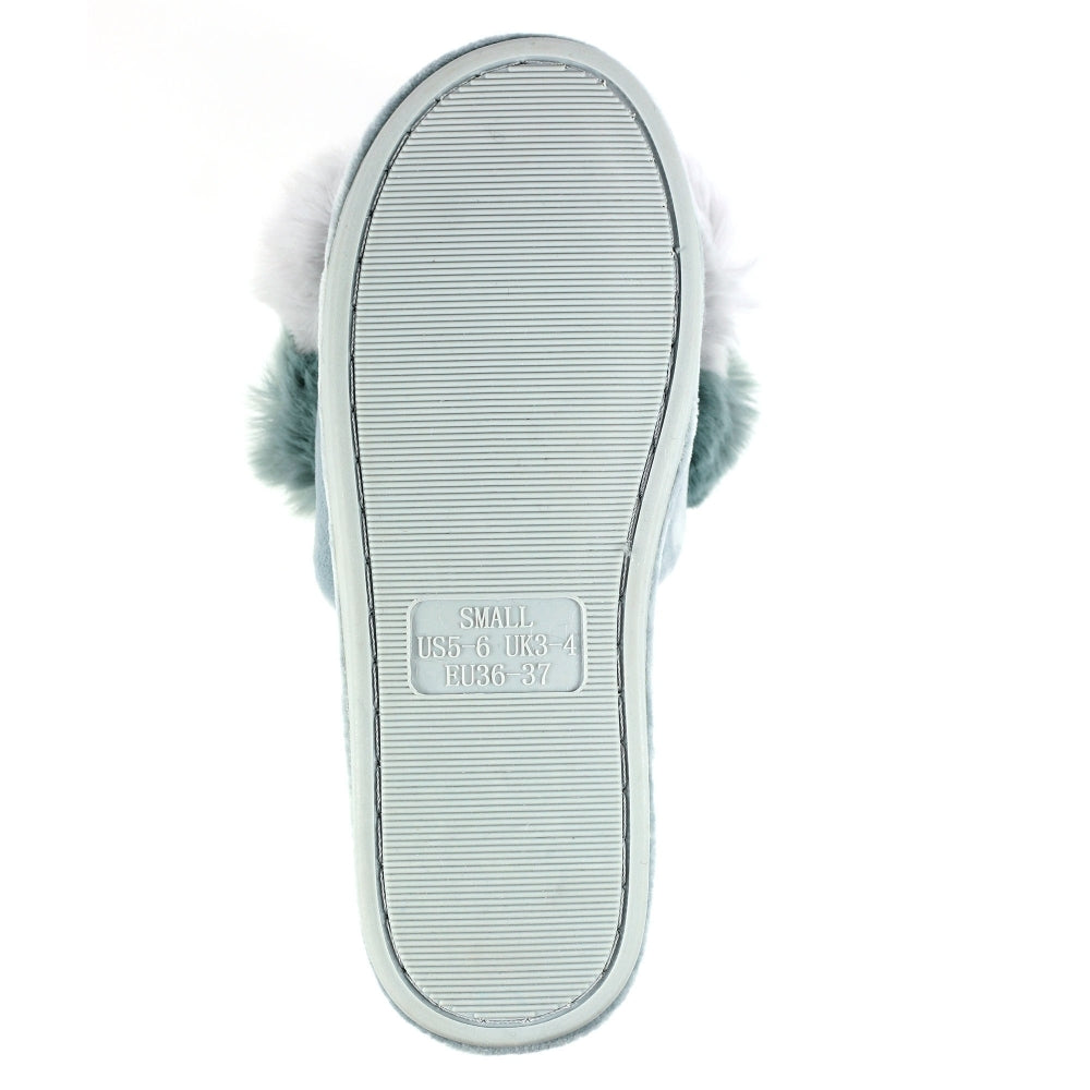 Lunar Bamboo Ladies Fluffy Slipper
