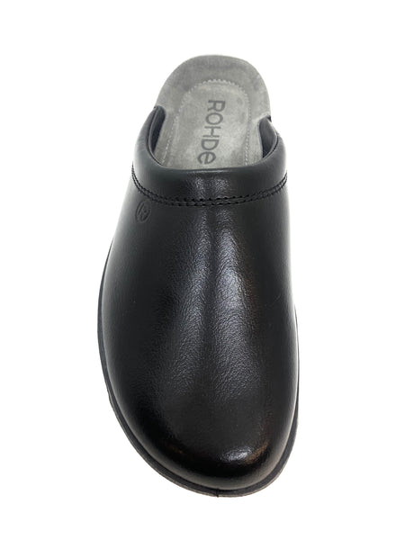 Rohde Men's Backless Leather House Shoe
