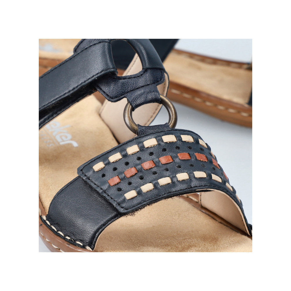 Rieker Ladies Adjustable Backless Sandal