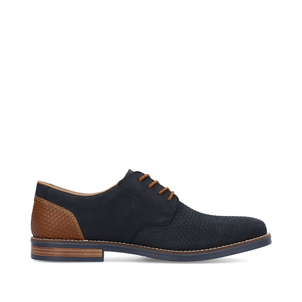 Rieker Men's Suede Lace Up Shoe Hobson Shoes