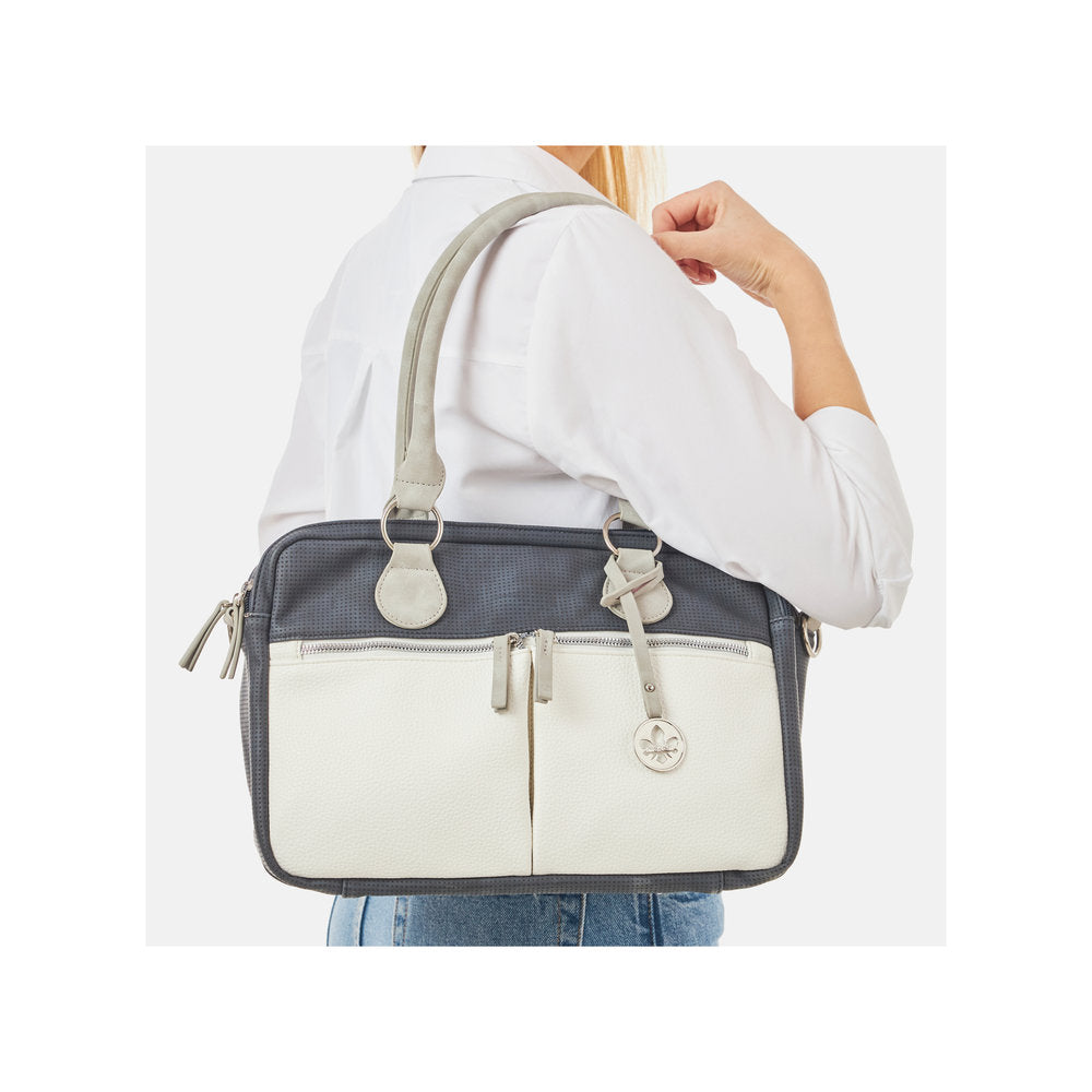 Rieker Ladies 2 Tone Shoulder Bag