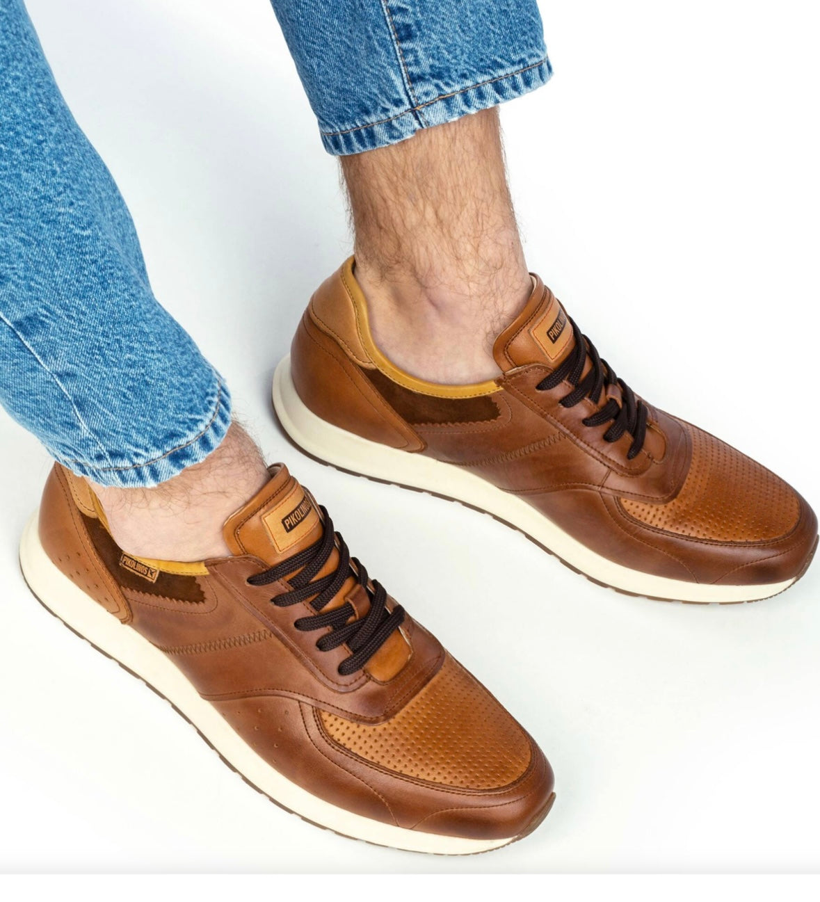 Pikolinos Mens Cambil Lace Up Sneaker