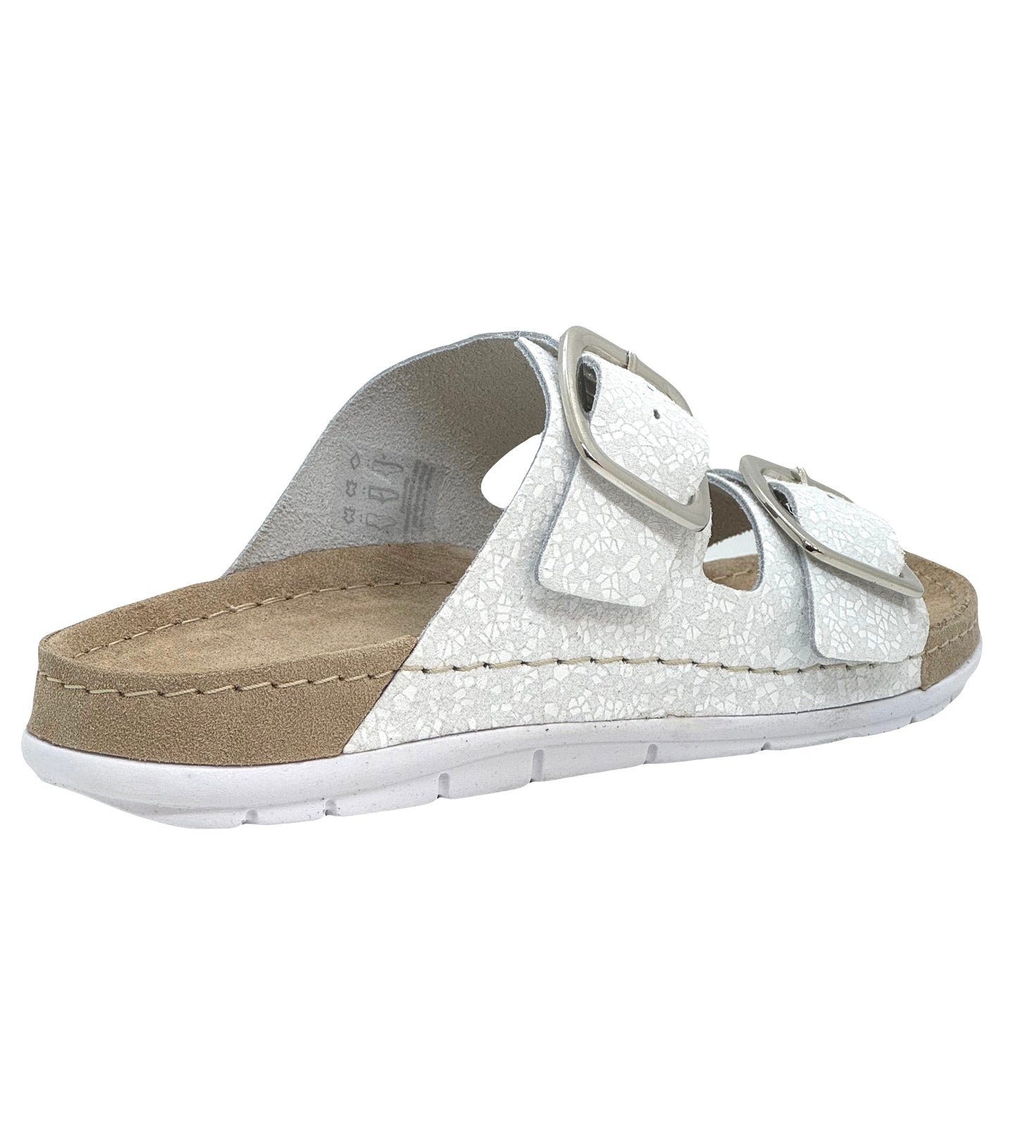 Rohde Rodigo Ladies Double Buckle Footbed Sandal