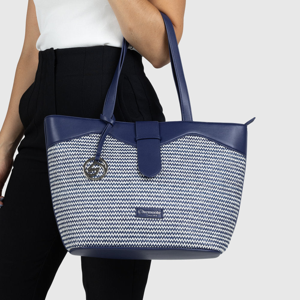 Remonte Ladies Zig Zag Tote Bag