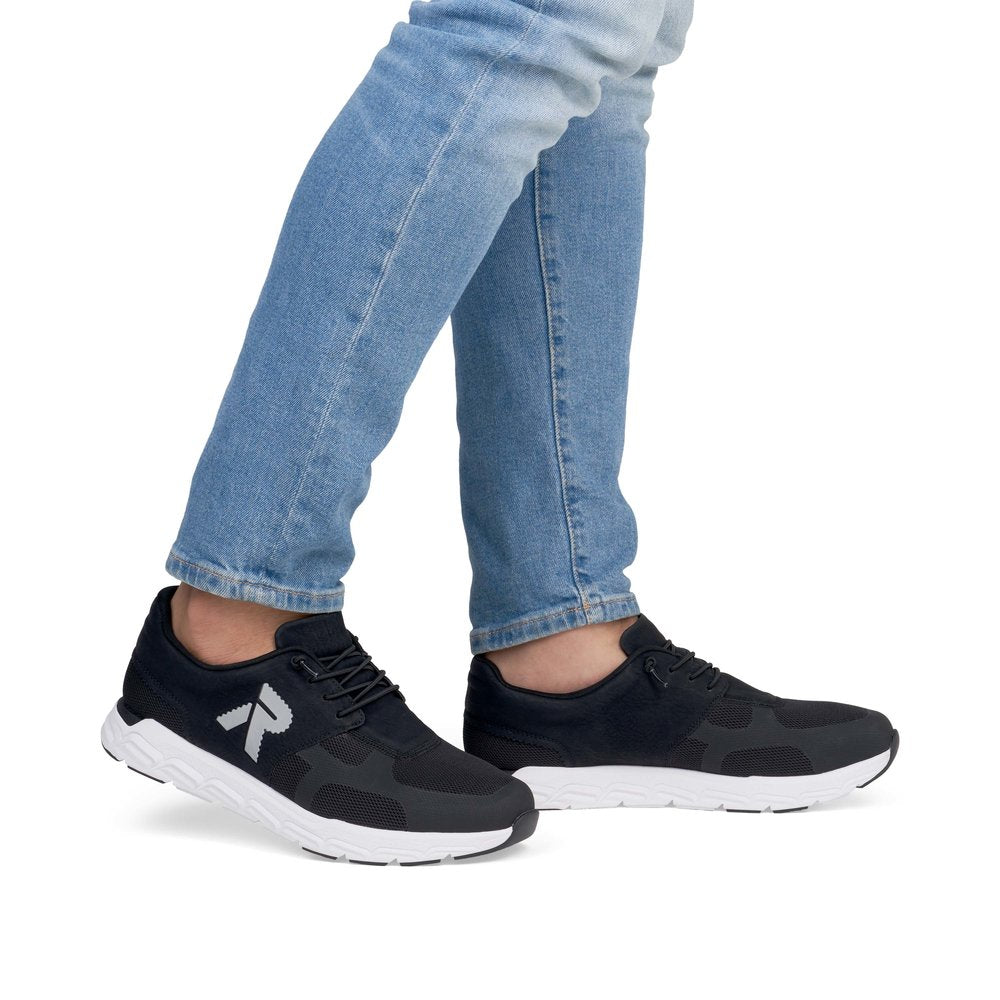 Rieker Mens Lightweight Bungee Lace Sneaker