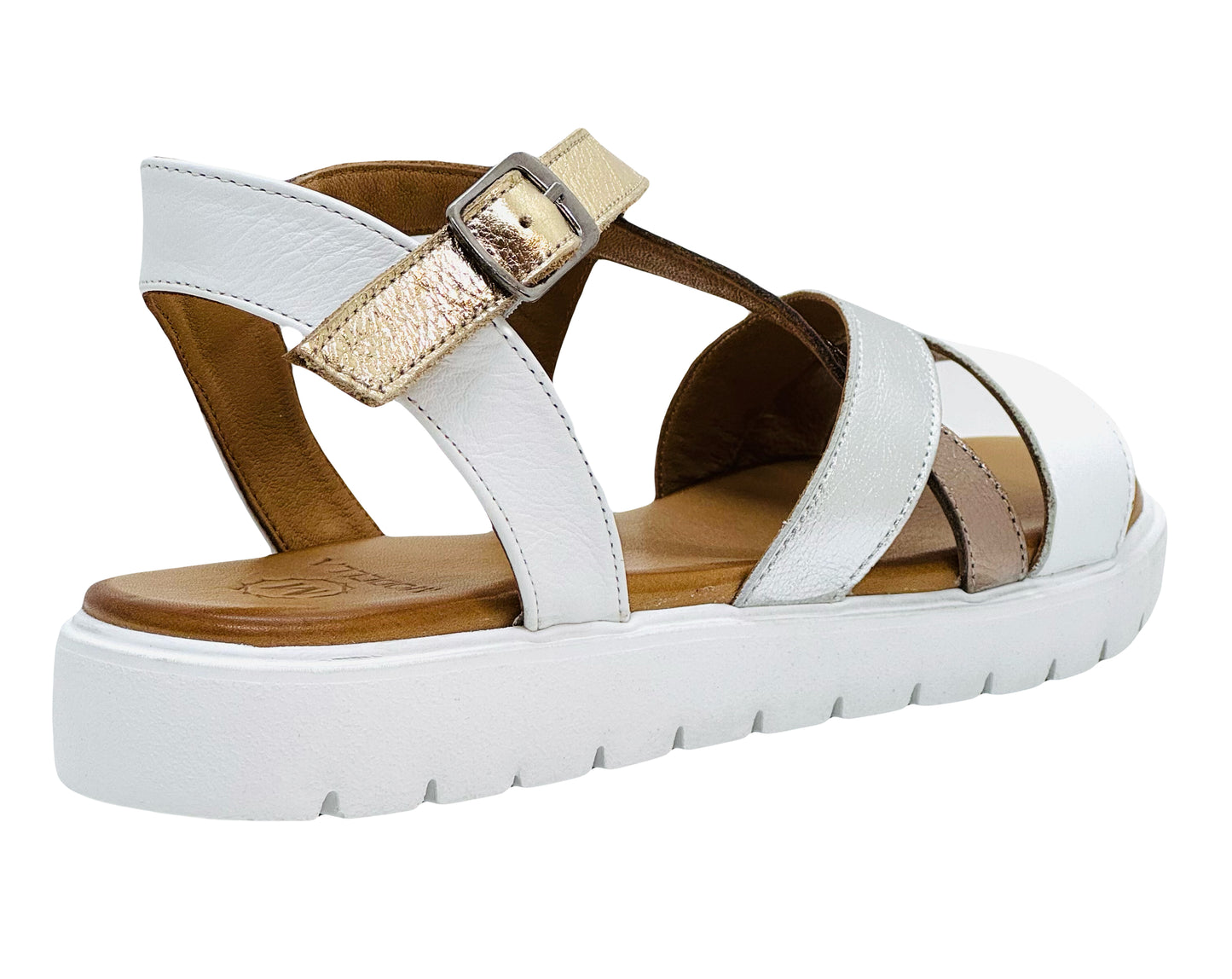 Modella Haven Ladies Flat Sole Strappy Sandal