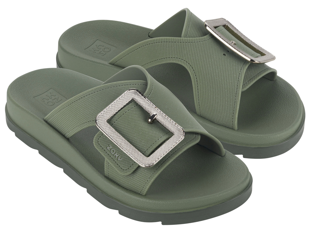 Zaxy Vibe Ladies Buckle Detail Slider