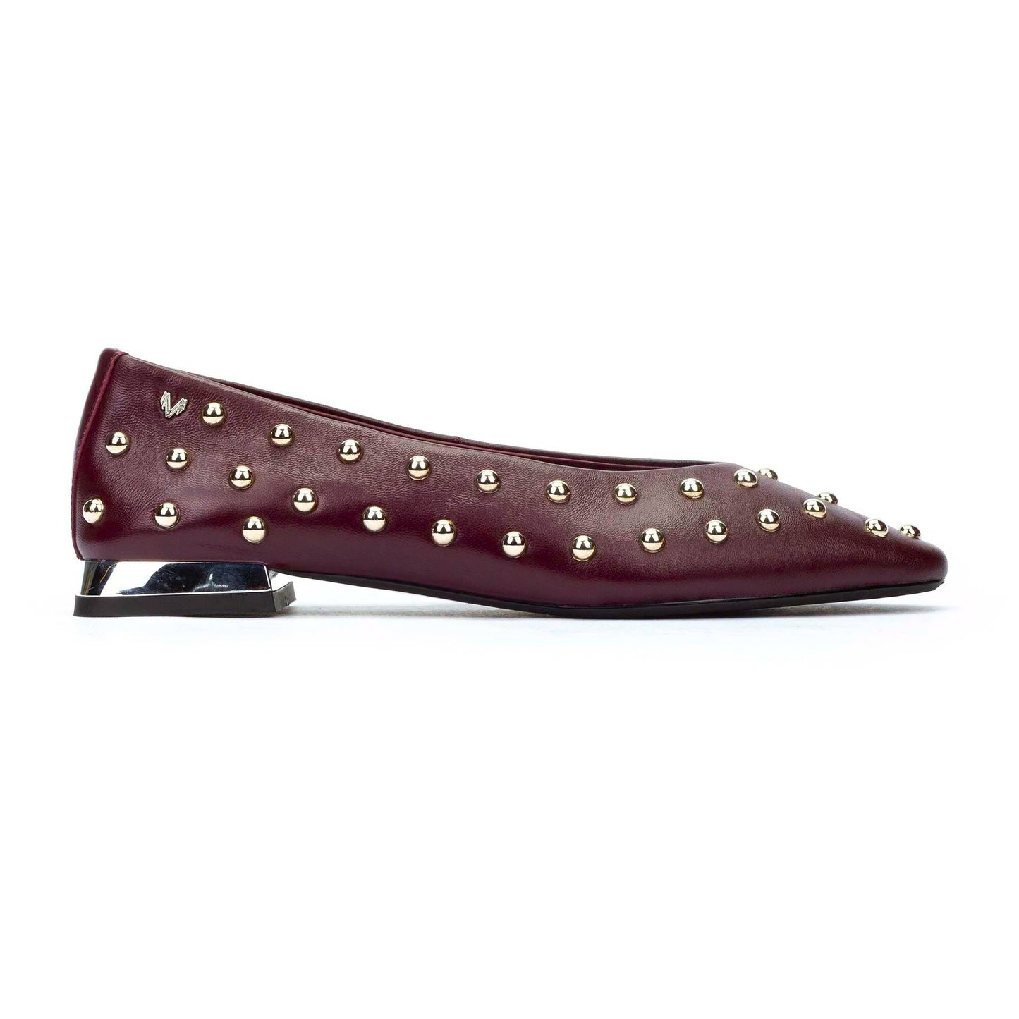 Martinelli Vescia Ladies Large Stud Flat Pump