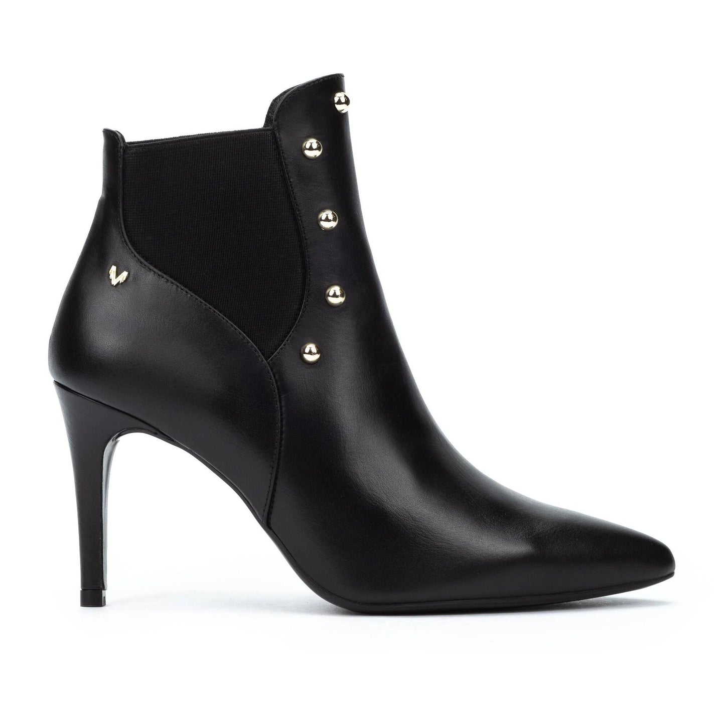 Martinelli Thelma Ladies Stud Detail Slim Heel Ankle Boot
