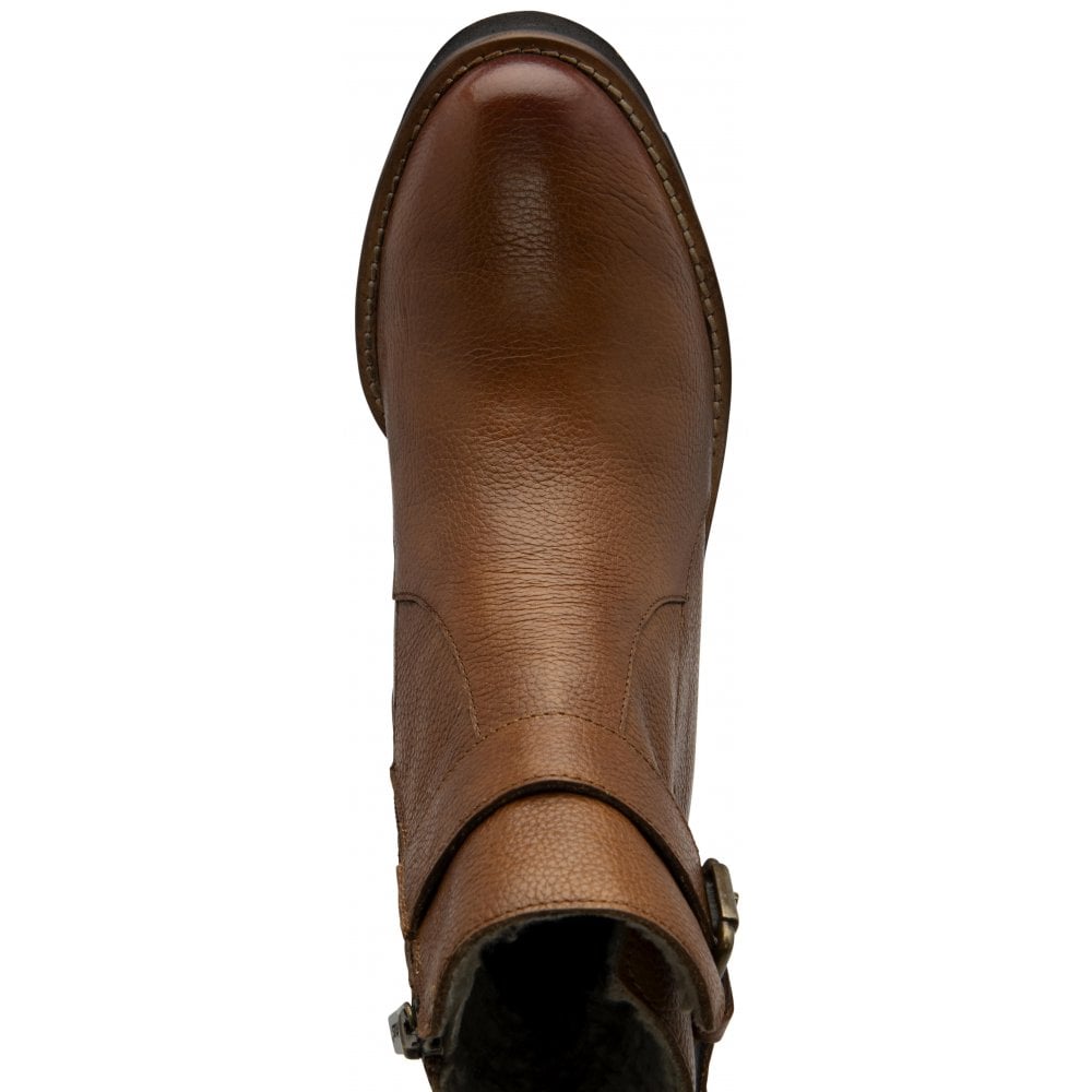 Lotus Emberlynn Ladies Grain Leather Wedge Ankle Boot