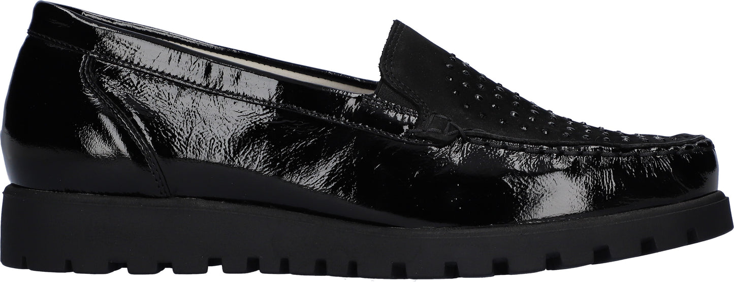 Waldlaufer Hegli Ladies Sparkle Trim Loafer
