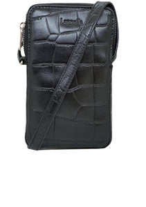 Lappella Mia Leather Crossbody Phone Bag