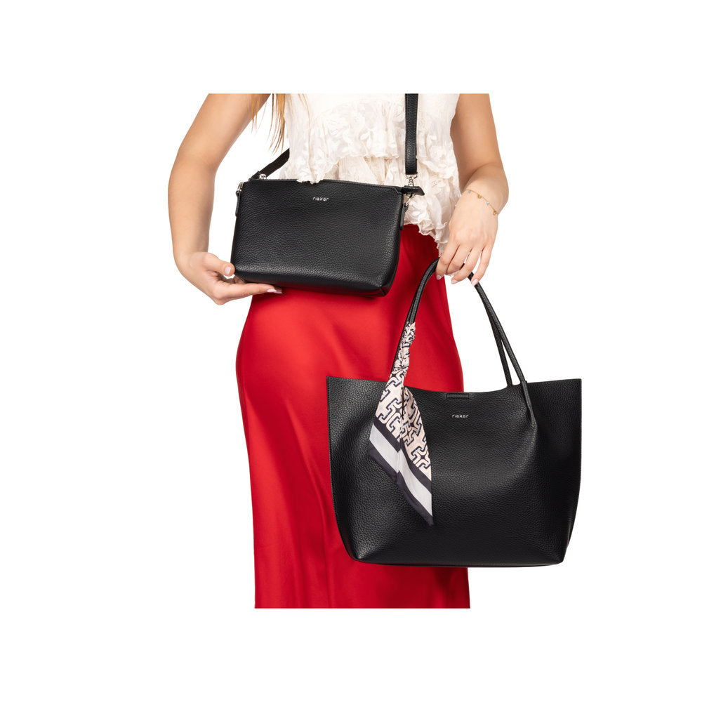 Rieker H1399-00 Black Bag