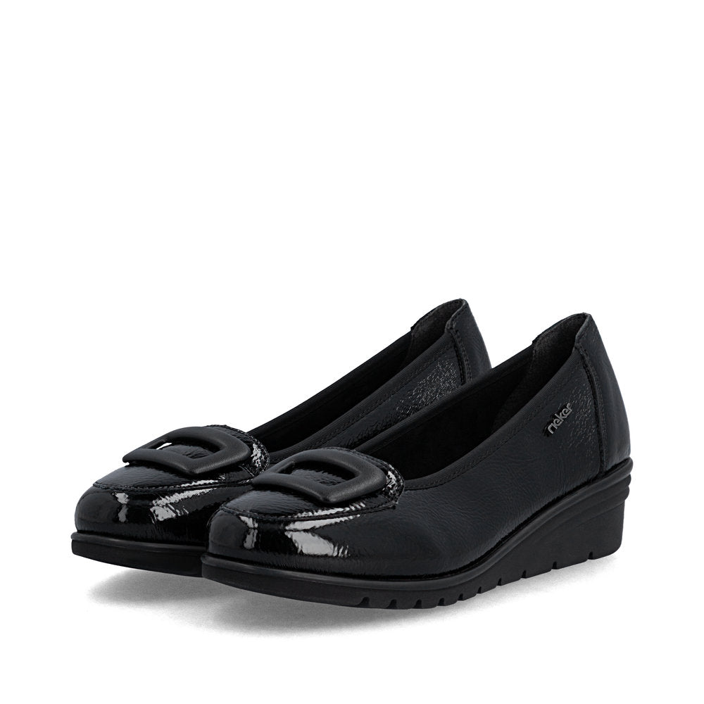 Rieker L5362-00 Black Shoe