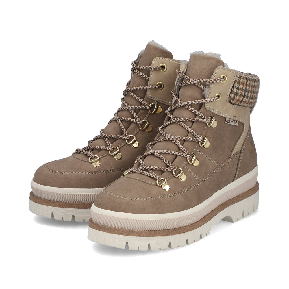 Rieker Trudie Y6210-64 Beige Boot