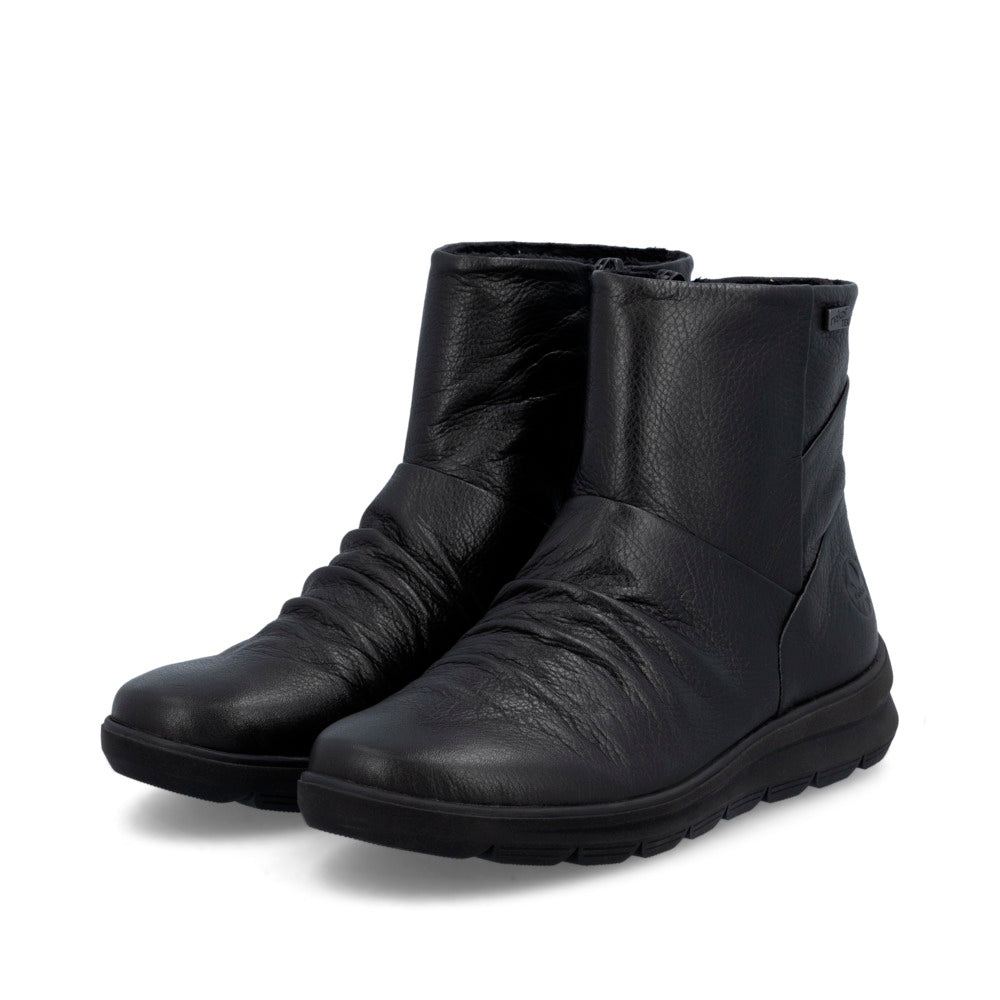 Rieker Berta Z0066-00 Black Boot