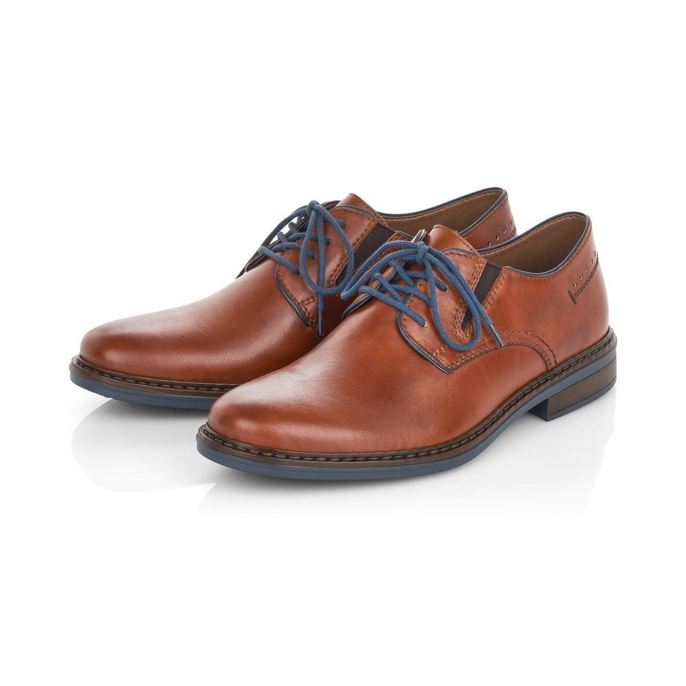 Rieker Men's Lace Up Tan Shoe