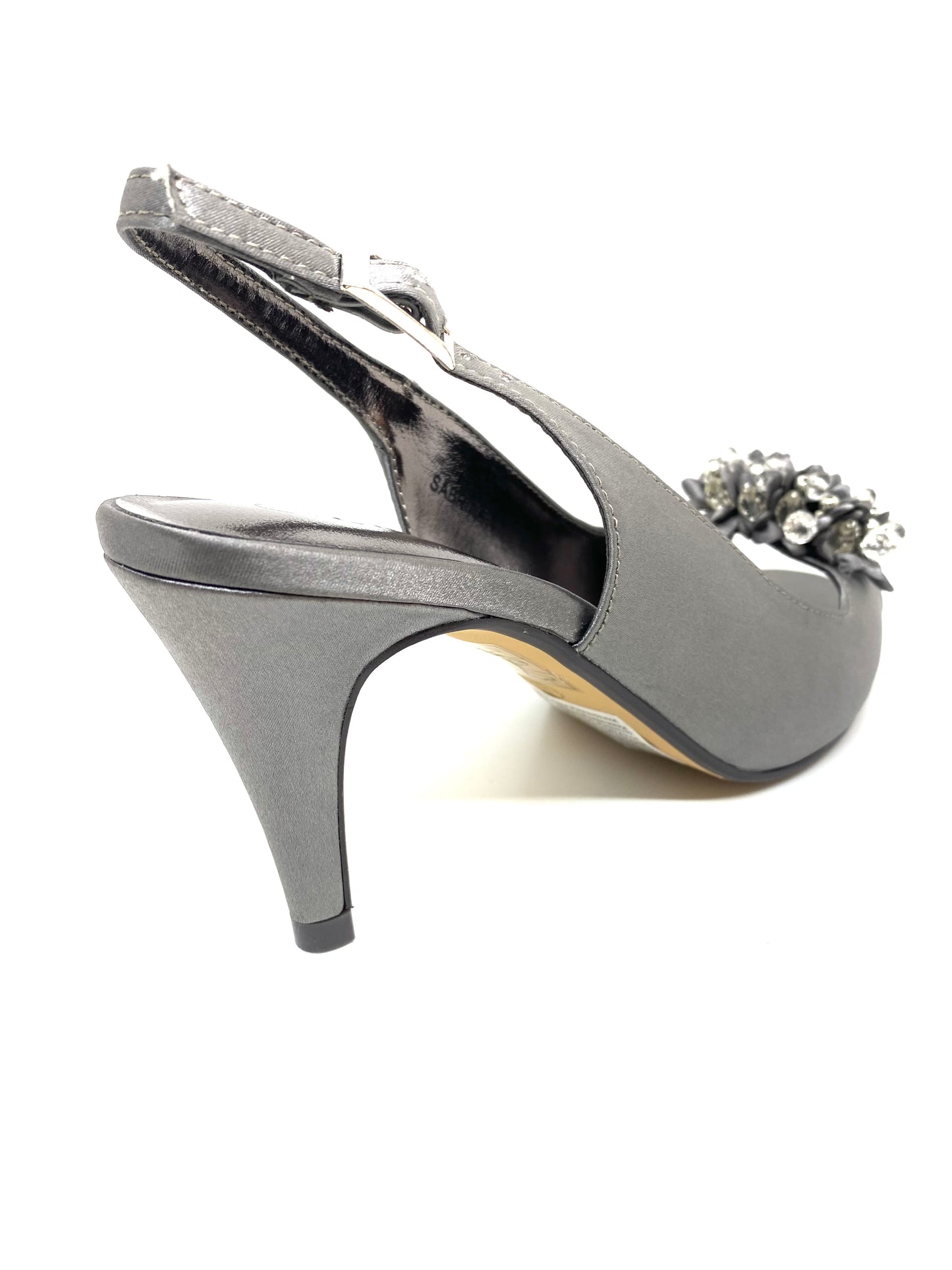 Lunar Sabrina Ladies Satin Sling Back Shoe