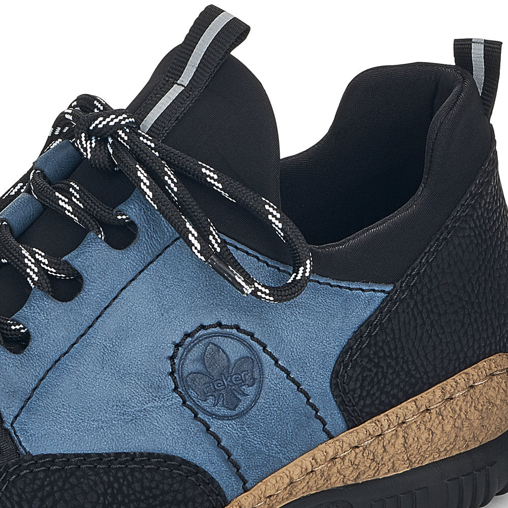 Rieker Ladies Stretch Lace Casual Sneaker