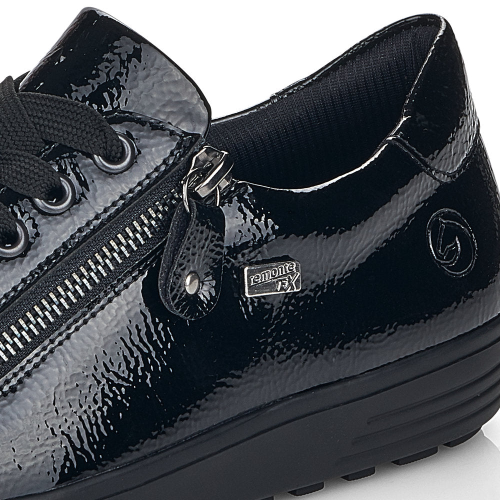 Remonte Ladies Flatform Lace Up Sneaker