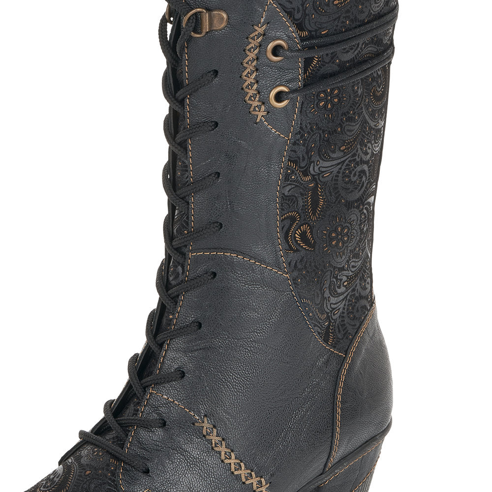 Remonte ladies Mid Calf Heeled Boot