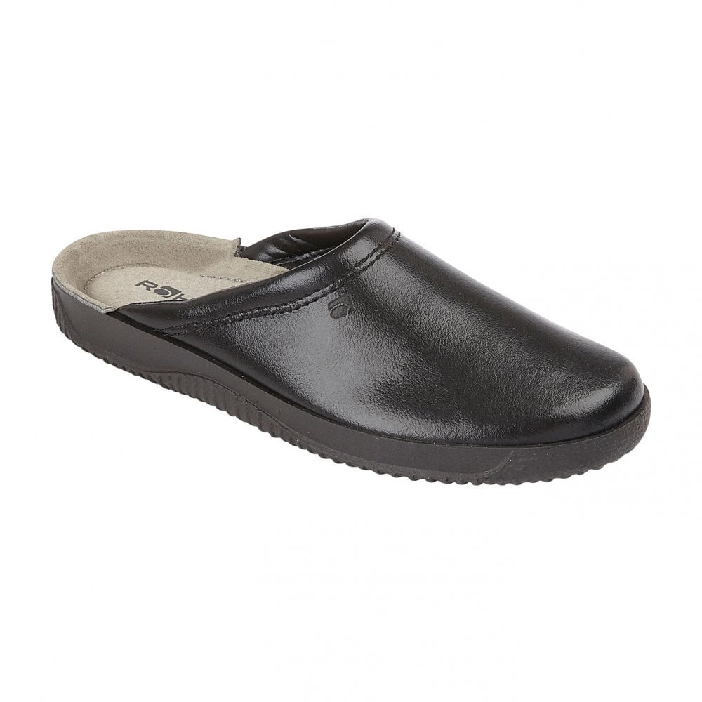 Rhodes House Shoe Leather Rhodes Wool House Shoe Mens  display picture 1