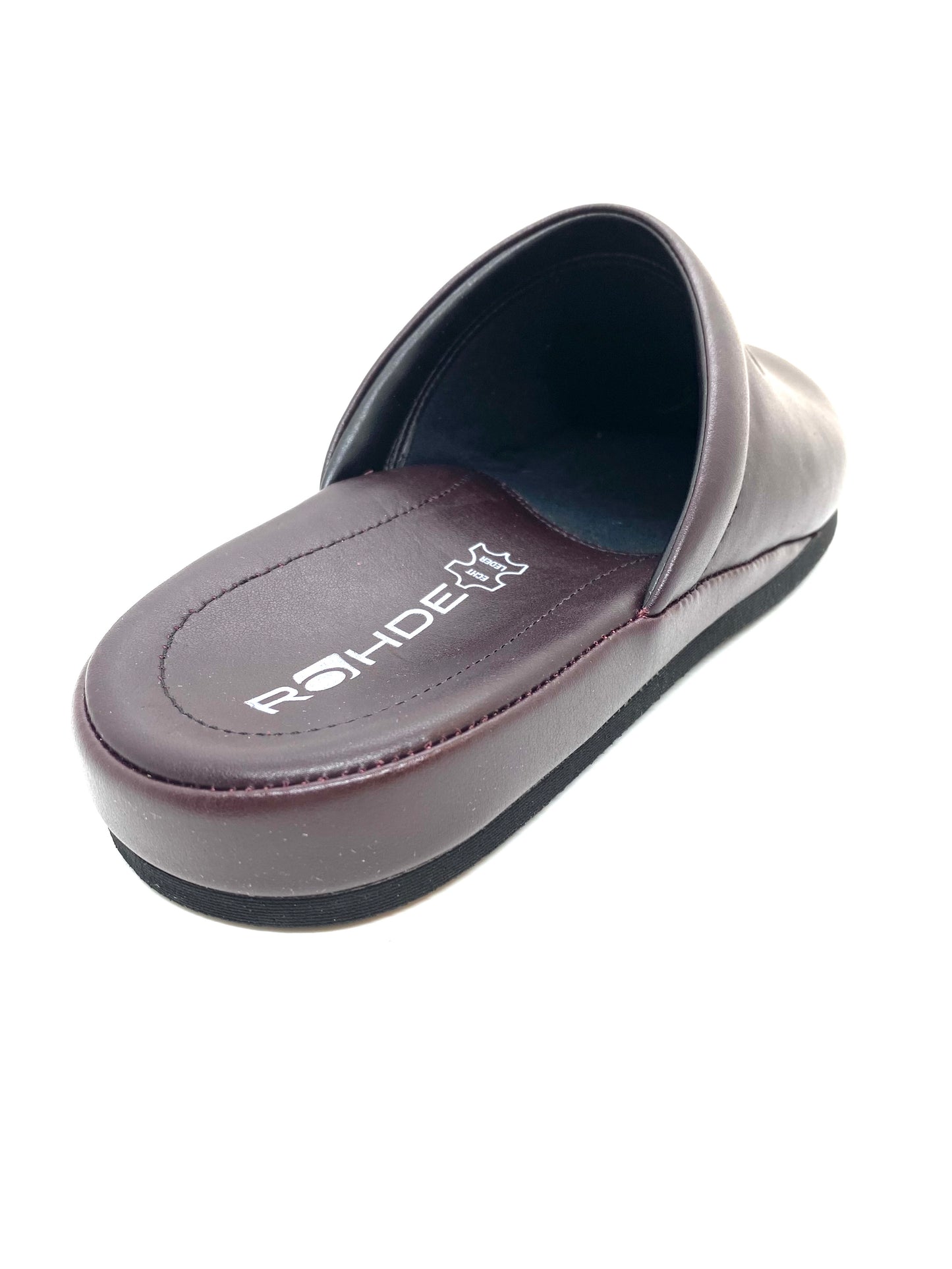 Rohde Men's Backless Leather Slipper