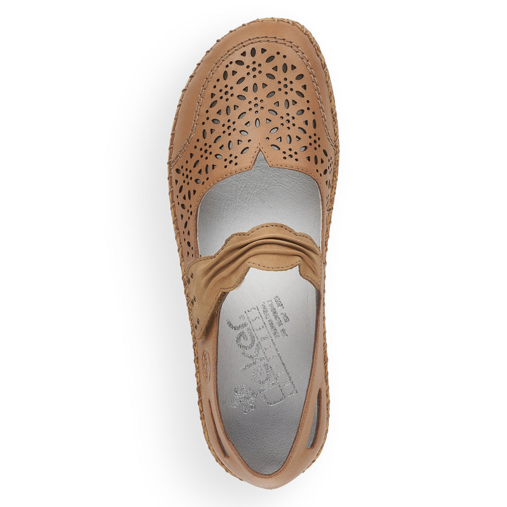 Rieker Ladies Mary Jane Velco shoe