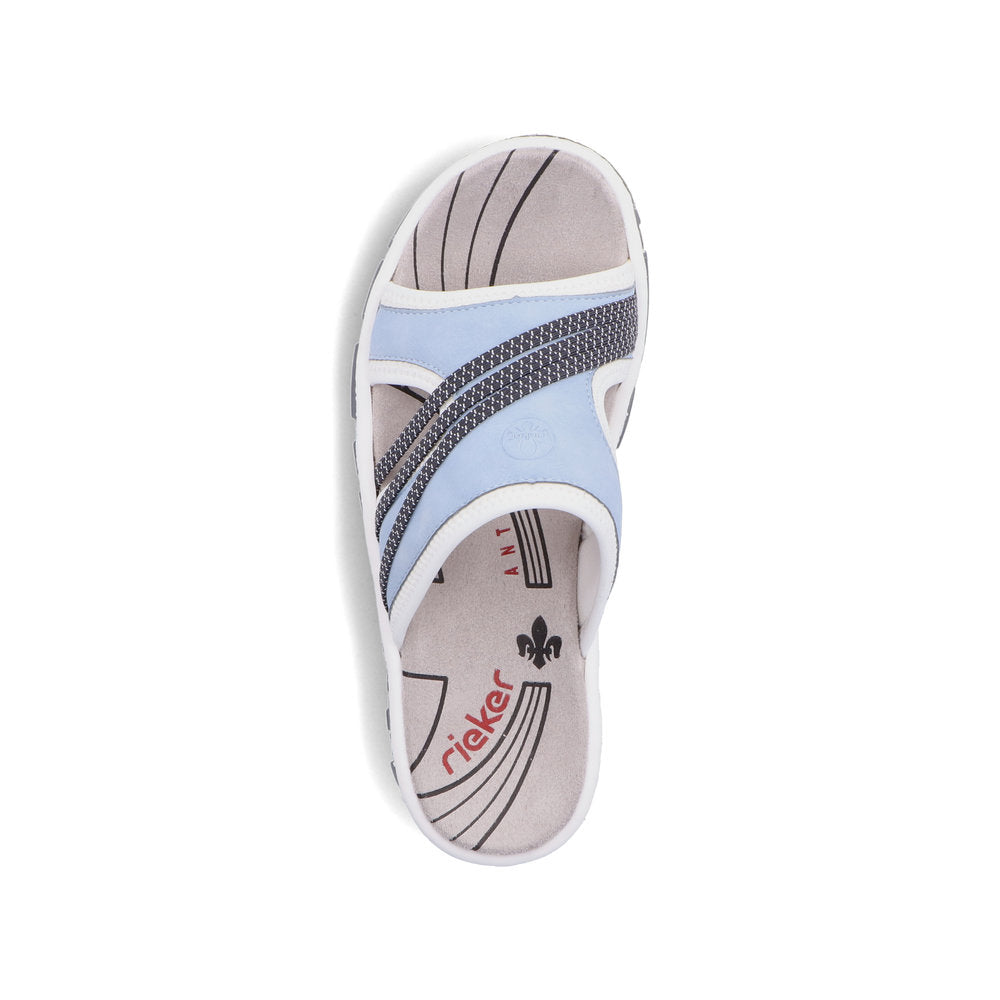 Rieker Ladies Backless Footbed Sandal