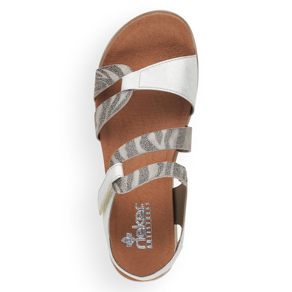 Rieker Ladies Cross Strap Sandal