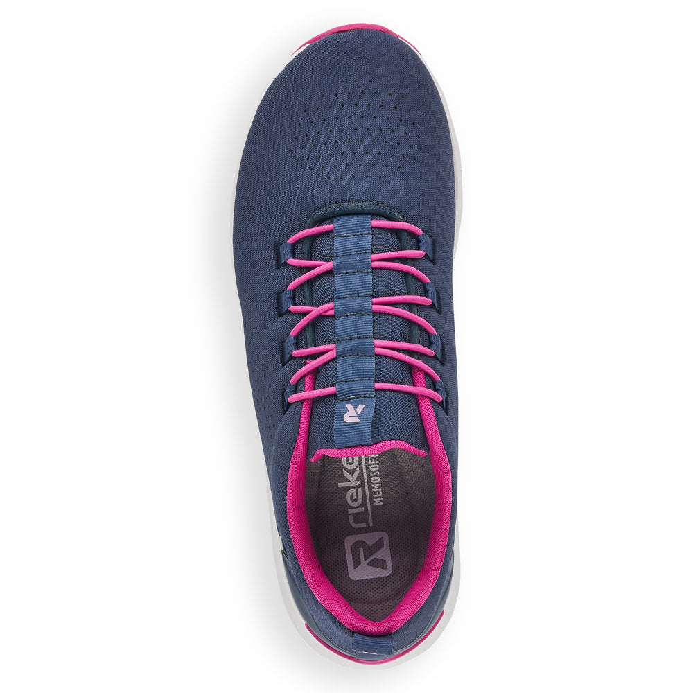 Rieker Ladies Super lightweight lace Up Sneaker