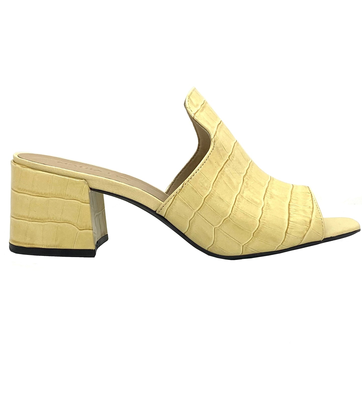 Maria Lya Ladies Block heel Backless Sandal