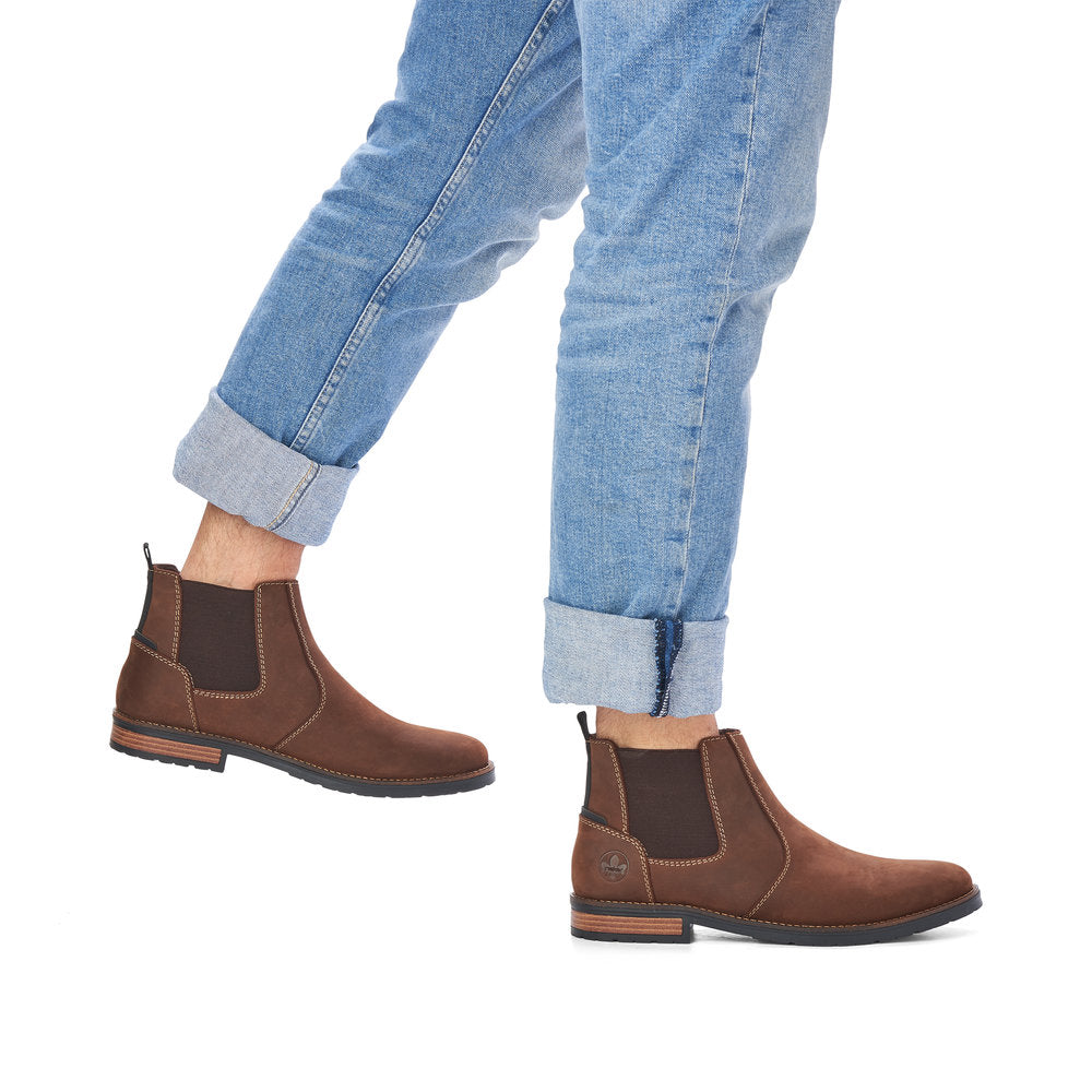 Rieker Men's Nubuck Chelsea Boot