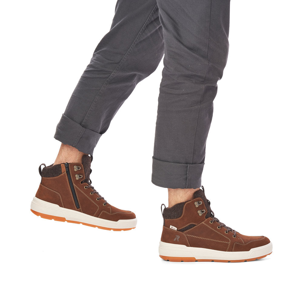 Rieker Evolution Men's Lace Up Tex Lined Boot