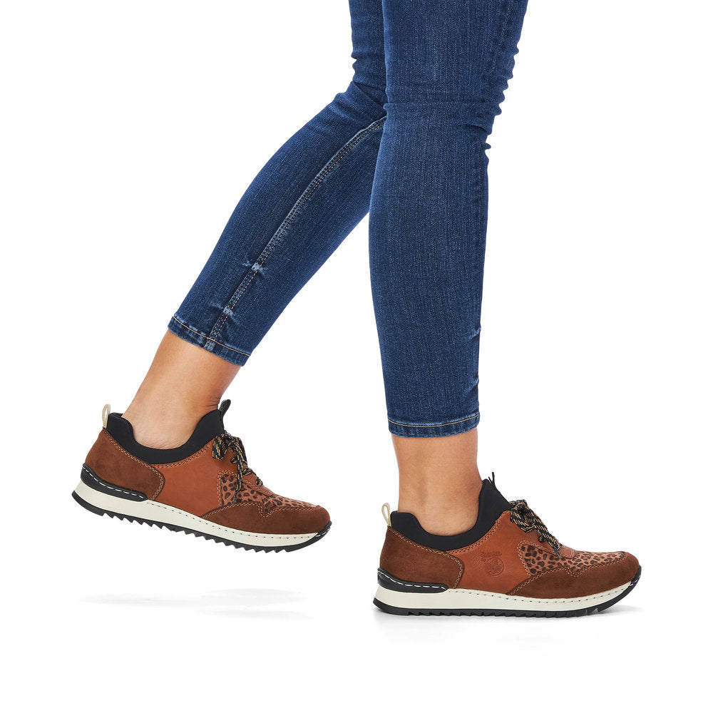 Rieker Ladies Lace Up Sneaker Shoe
