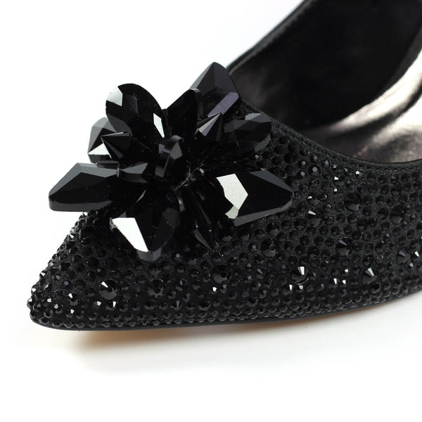 Lunar Regal Crystal Ladies Court Shoe