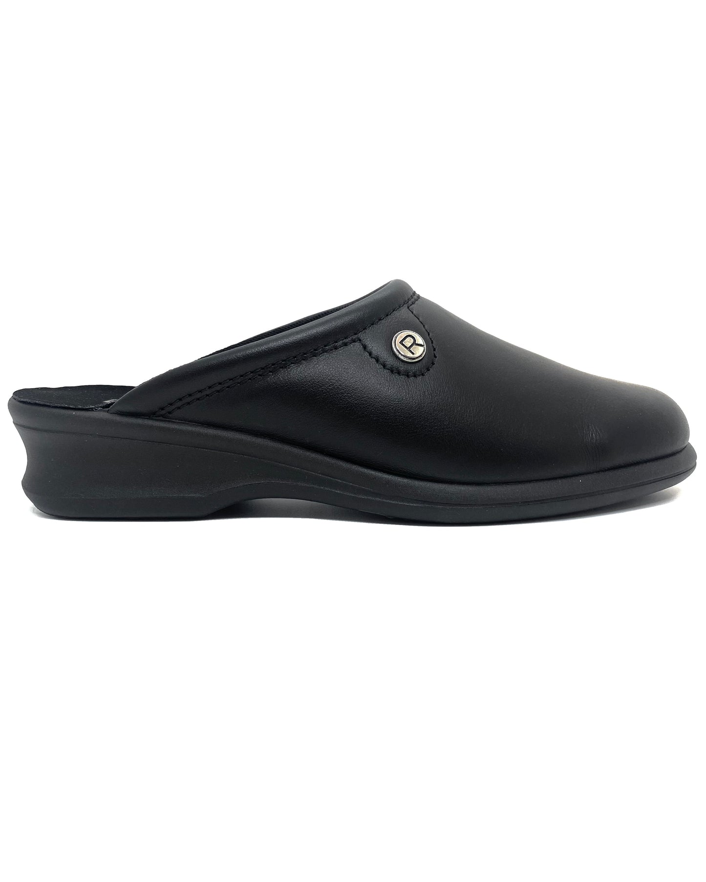 Rohde Ladies Leather Backless House Shoe