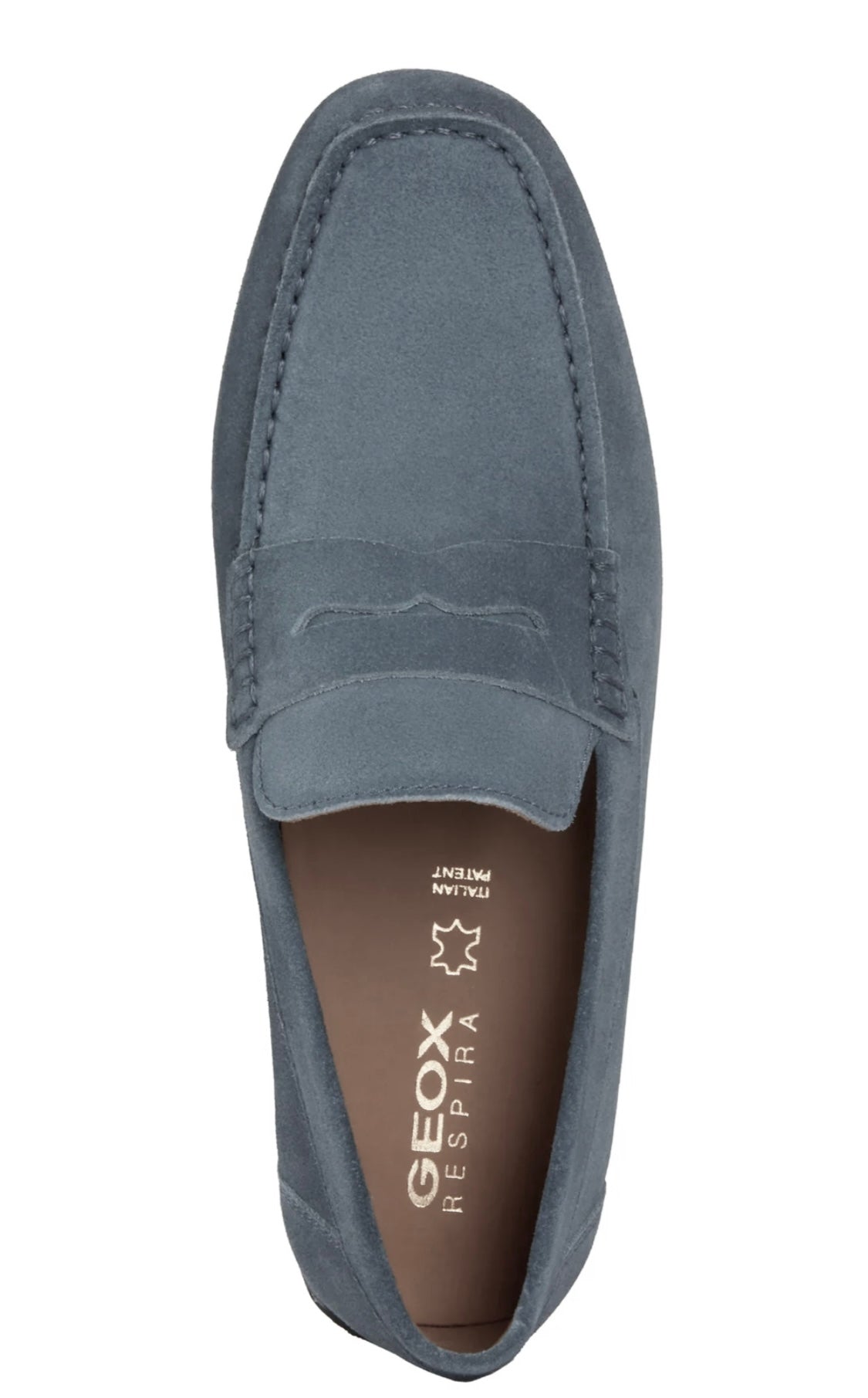 Geox Kosmopolis Me's Suede Driving Shoe