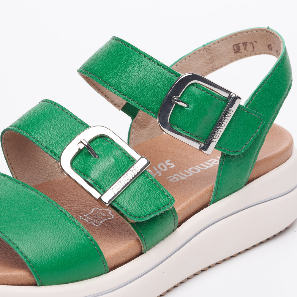 Remonte Ladies Chunky Sole Buckle Sandal