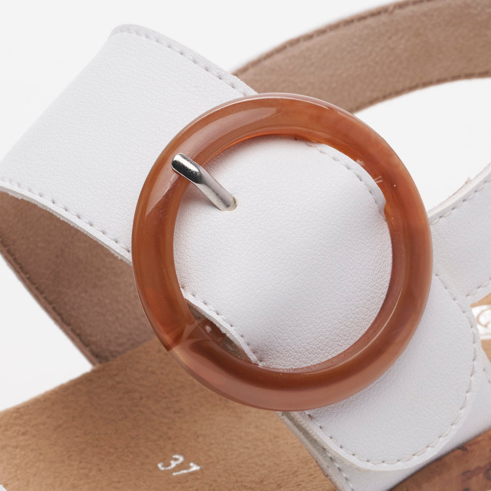 Remonte Ladies Buckle Trim Adjustable Sandal