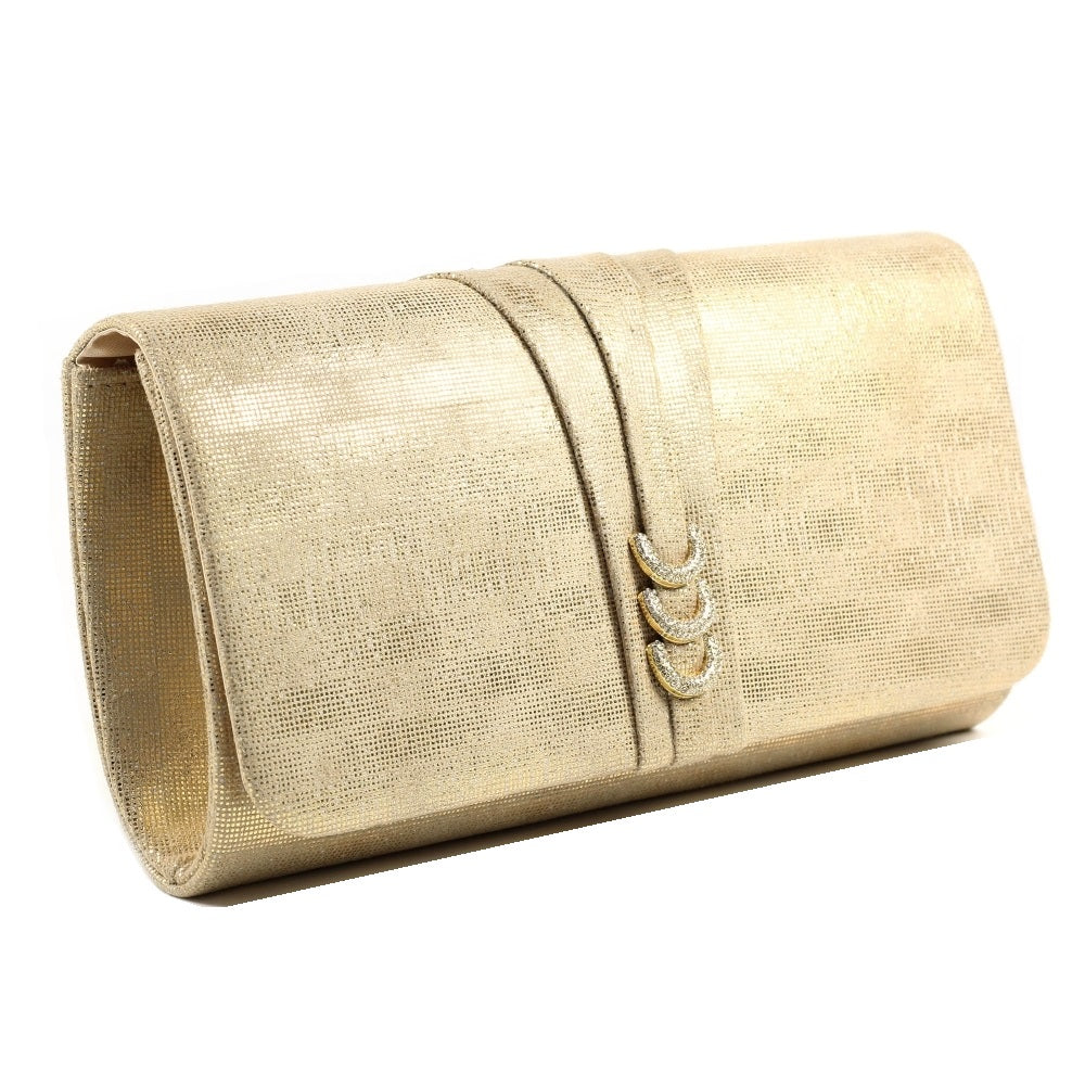 Lunar Lyla Satin Clutch Bag