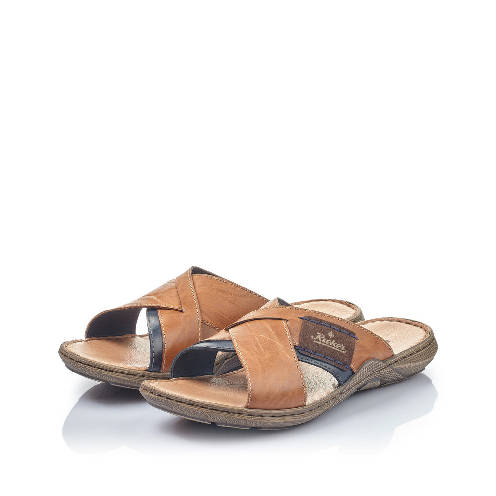 Rieker Men's Slip On Padded Sandal