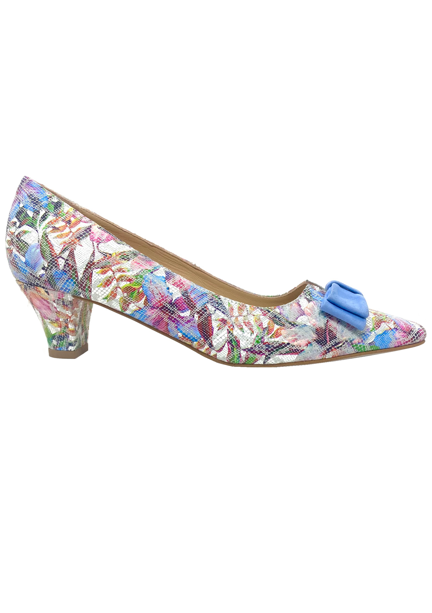 Millie Mid Heel Court Shoe