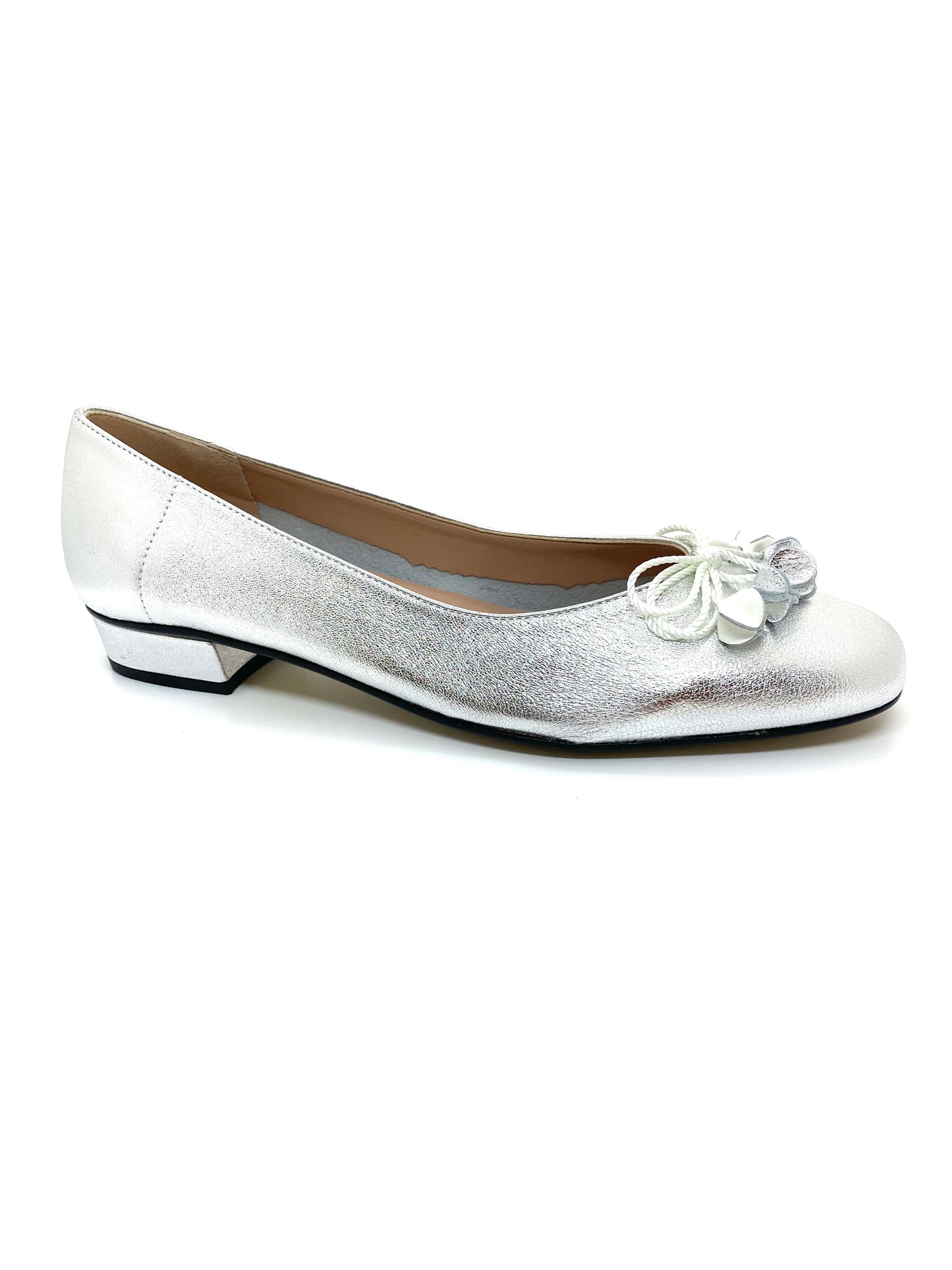 New HB Shoes Ladies Jest Pump Argento