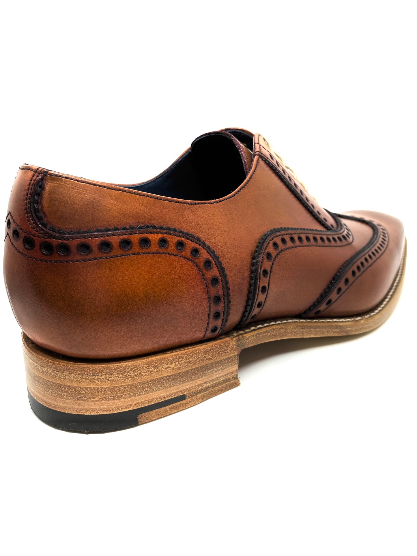 Barker Men's Spencer Rosewood Lace Up Brogue