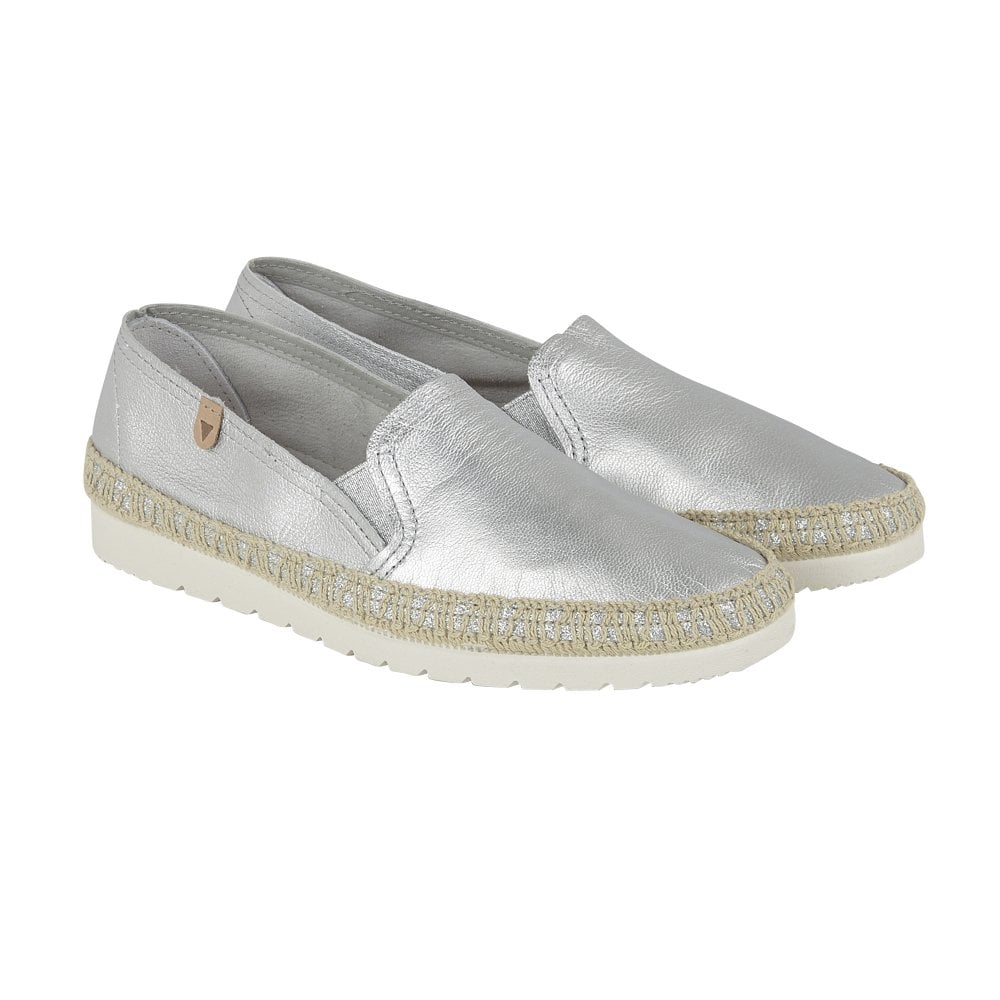Nuria Metal Slip On Espadrille