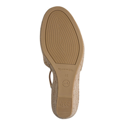 Tamaris Woven Front Wedge Heel Espadrille