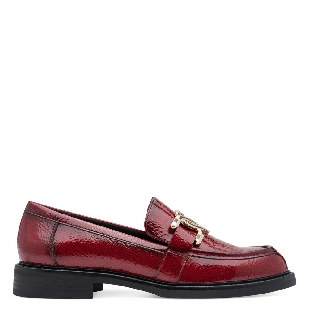 Marco Tozzi 2-24307-47-566 Dark Red Patent Shoe
